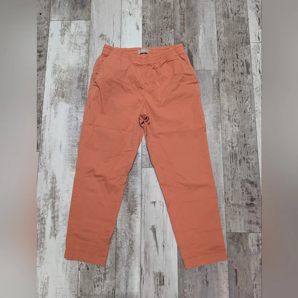Everlane Everlane Womens The Easy Pant Pull On Pockets Stretch Honey Orange sz 4